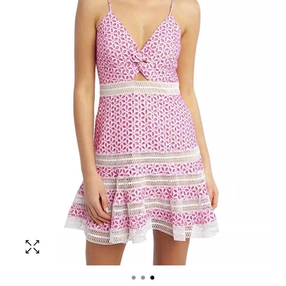 NWT- Bardot Pink Dress Camille Dress USA Size 8